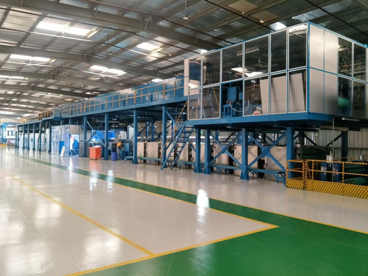 Aluminum/Steel Coil Coating at Printing Line