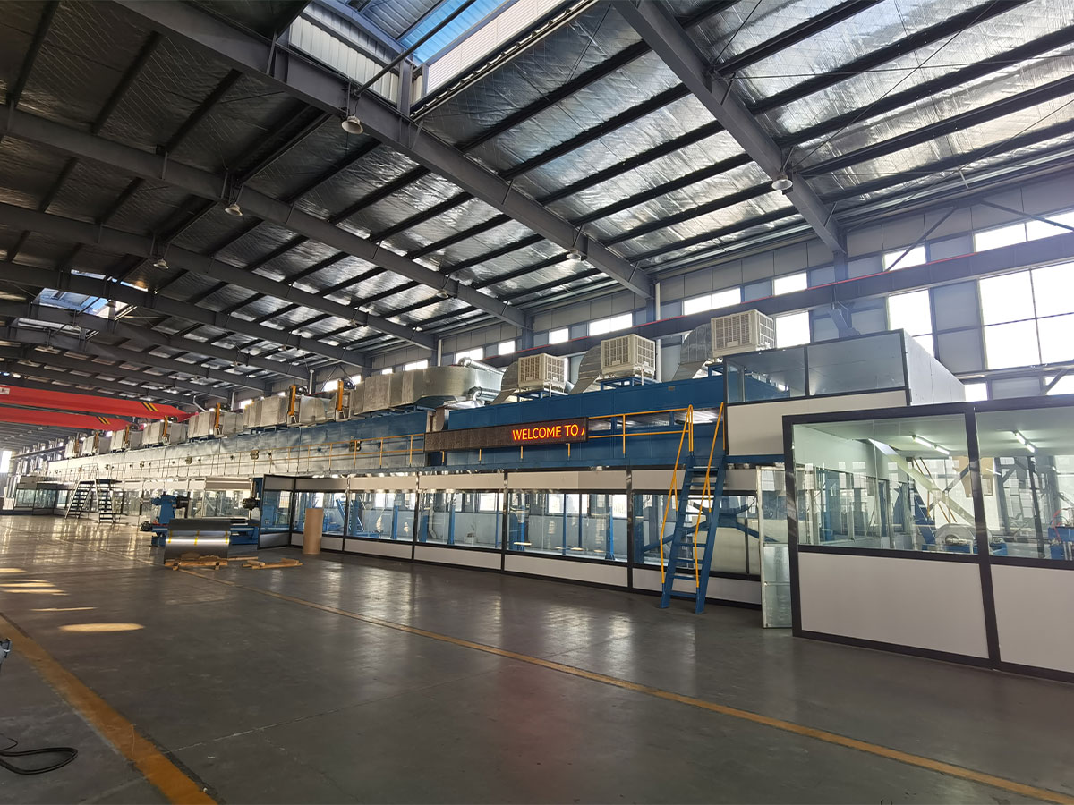 Pinagsamang Roller Coating at Spray Coating Line